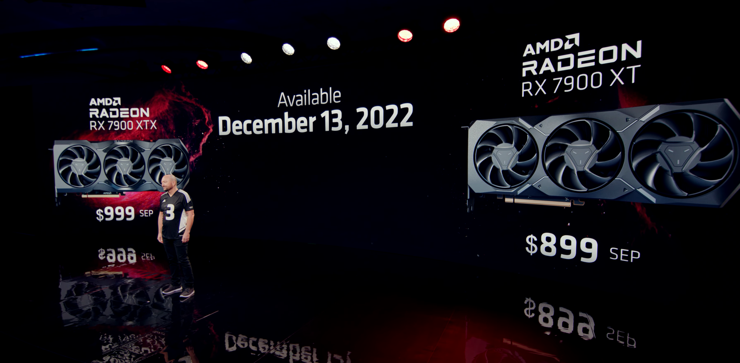 AMD RDNA 3 graphic cards will be available on December 12th, 2022.