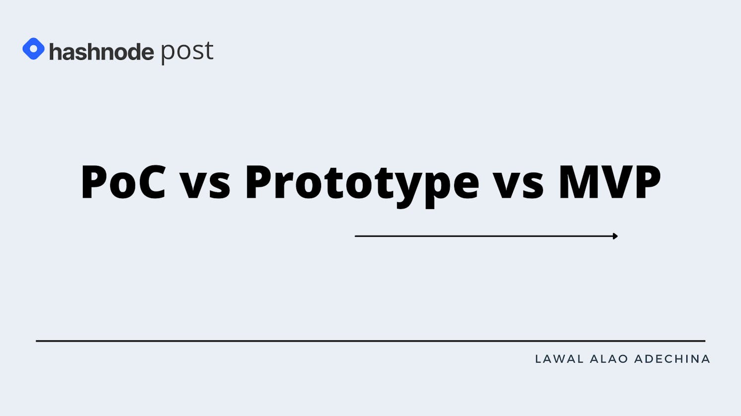 Différence entre PoC, MVP et prototype