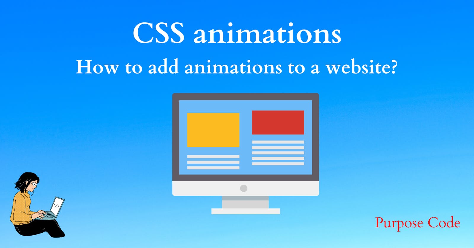 How to add animations to a website?