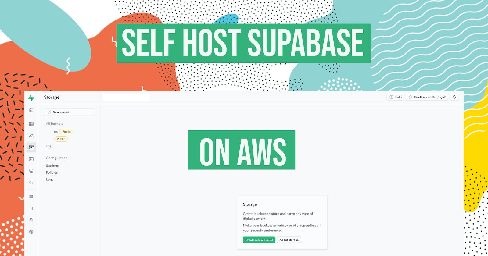 Self hosting Supabase on AWS
