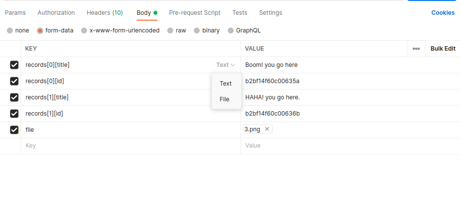 for arrays postman form data.png