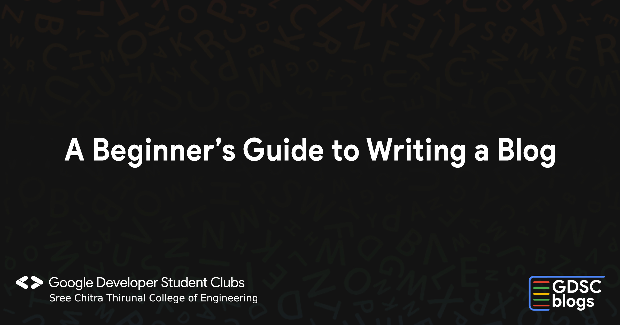 Blog Guide