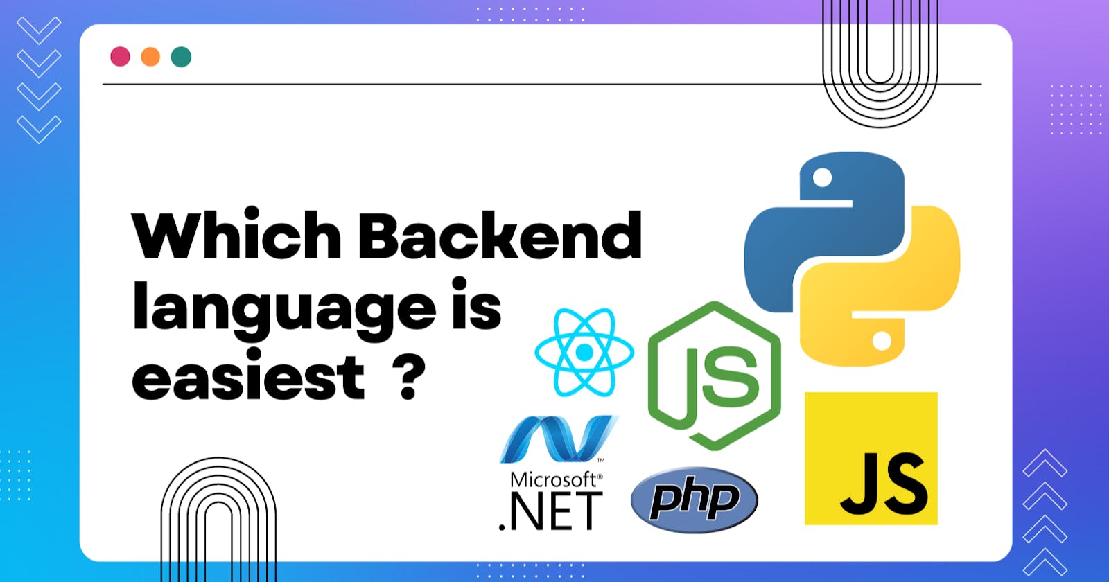 Which Backend Language is Easiest?