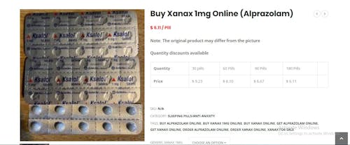 Buy Xanax 1 Mg Online