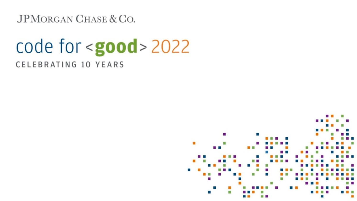 JP Morgan's Code for Good 2022