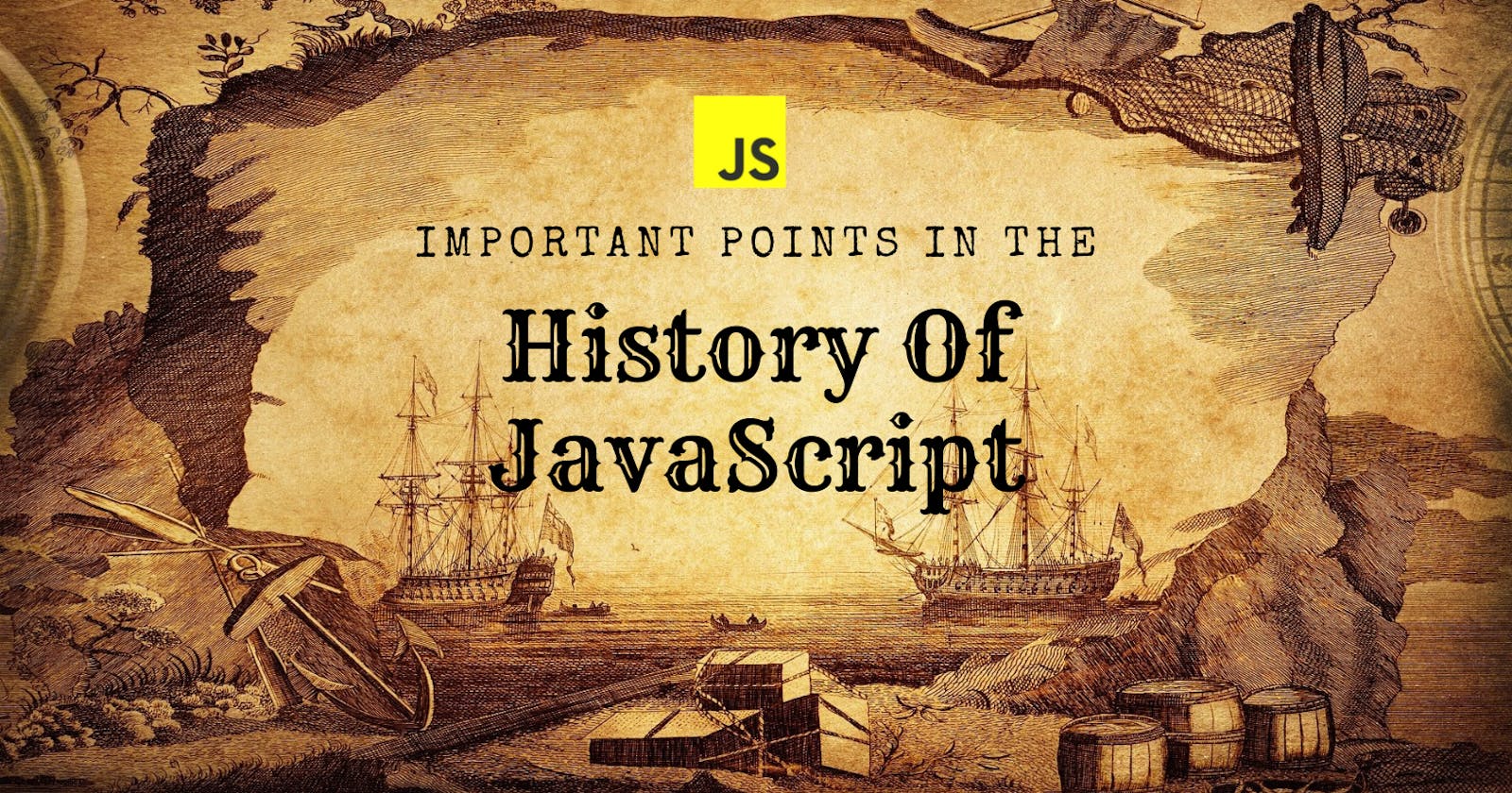 The amazing history of JavaScript.