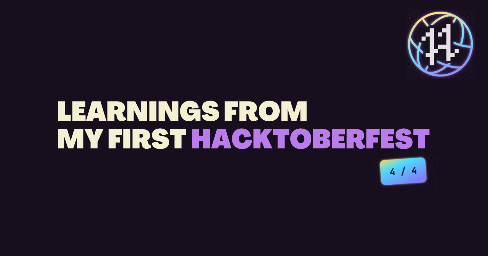 My First Hacktoberfest Experience