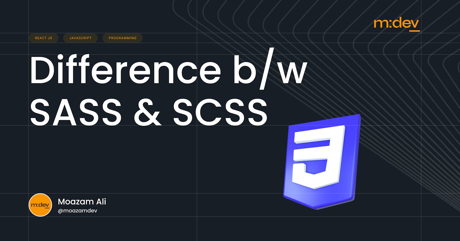 Difference b/w SASS & SCSS