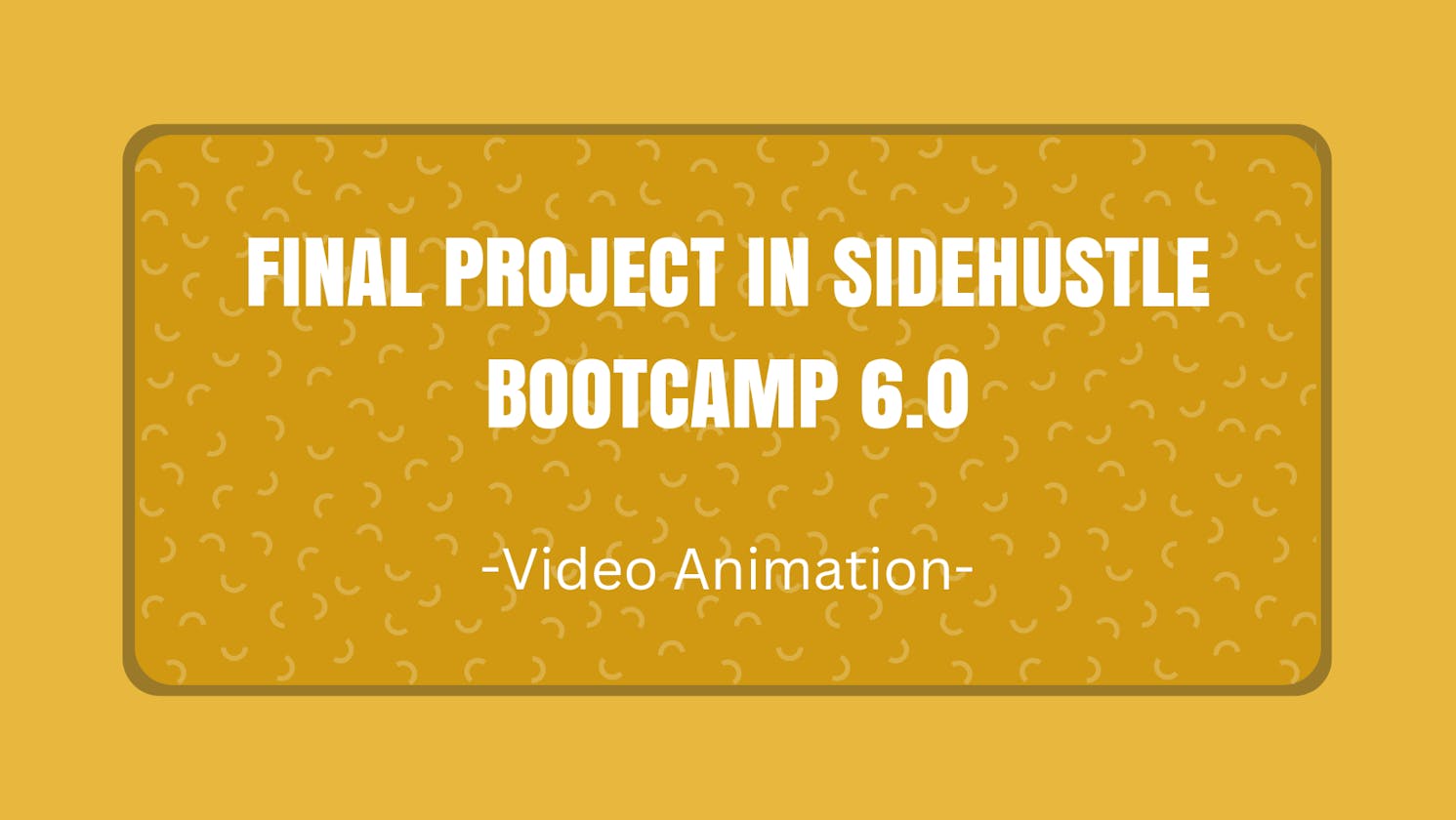 Final Project In SideHustle Bootcamp 6.0