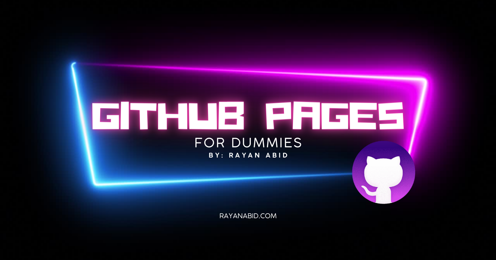 How to host a website for free. Free hosting on GitHub pages.