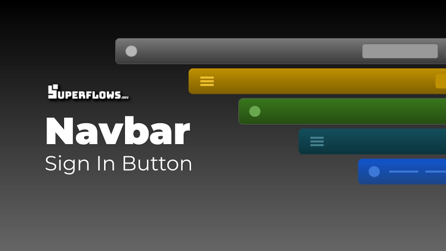 How to Add a Sign In Button to your React Navbar