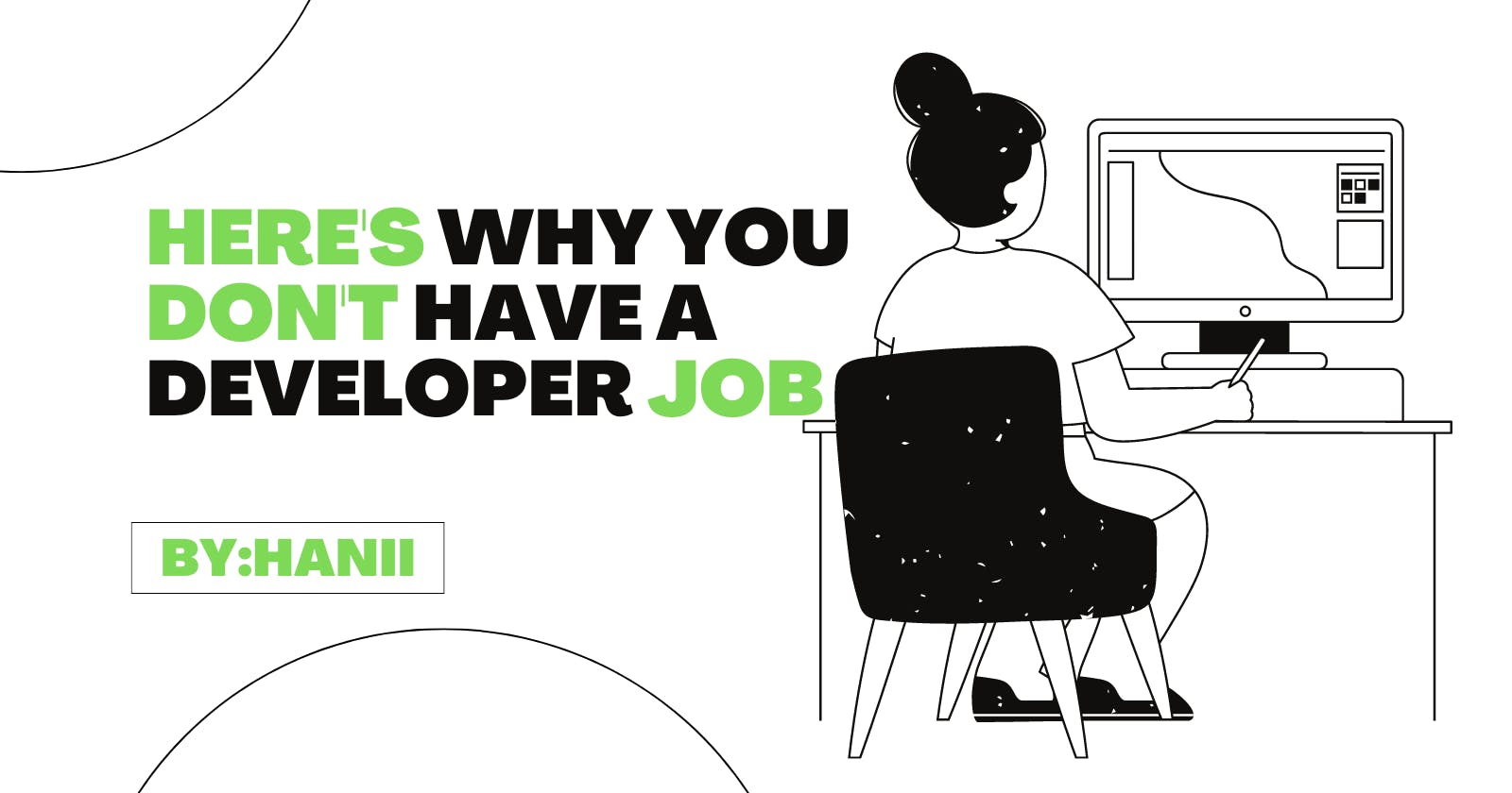 Here's why you don't have a developer job 🧵