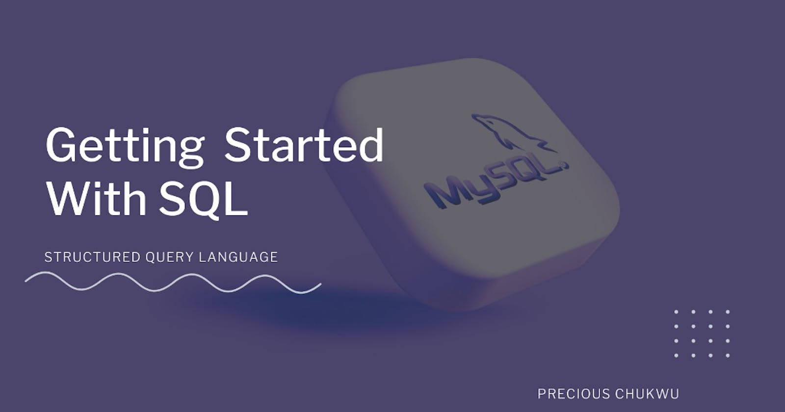 Getting Started With Sql Programming