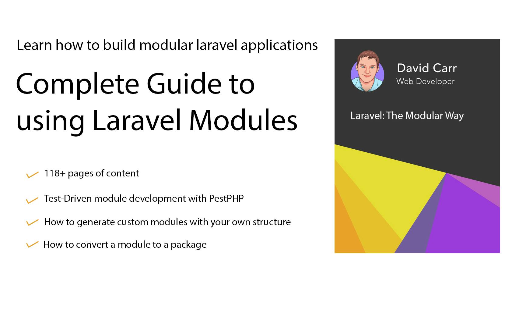Laravel Modules Book by David Carr