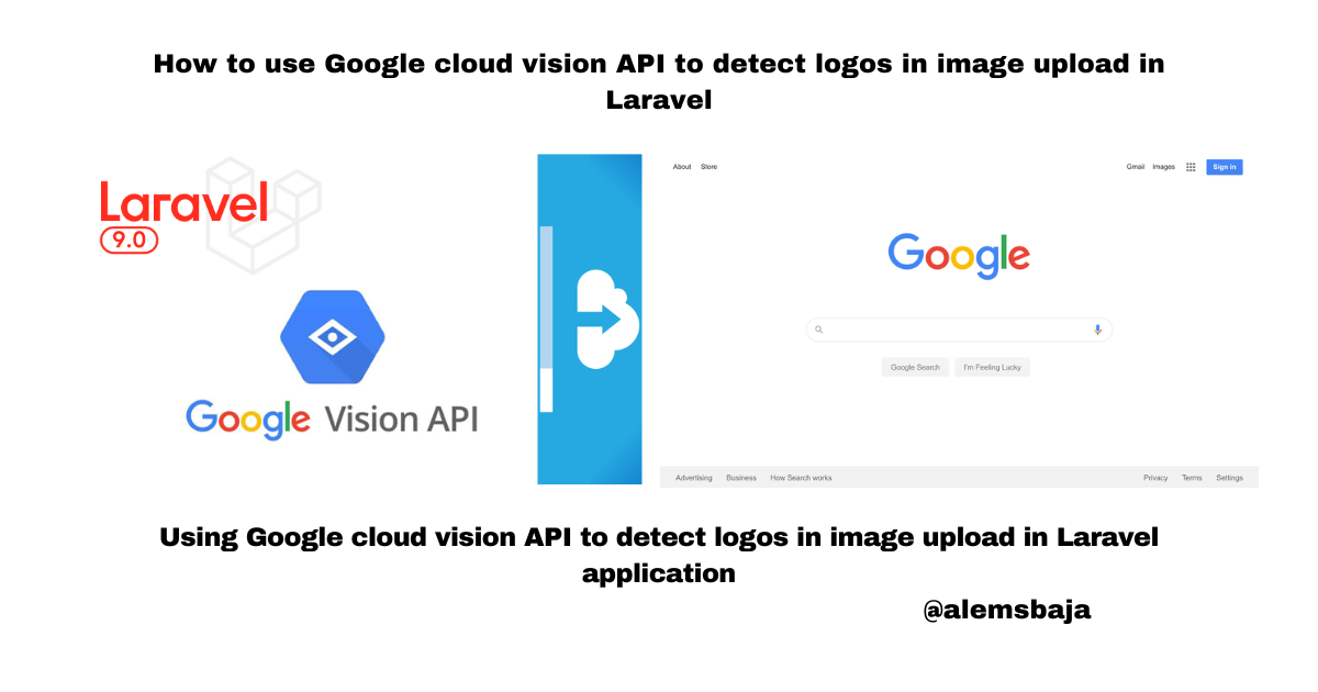 How to use Google cloud vision API to detect logos in image upload in Laravel