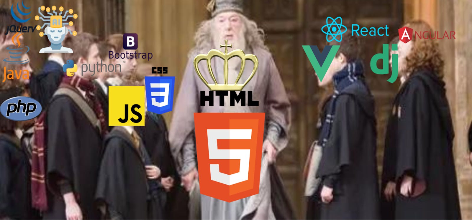 HTML, the "Headmaster" of  Web.