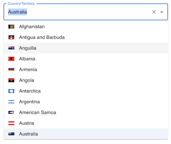 I created a React country and state field package that can detect the user's IP geolocation