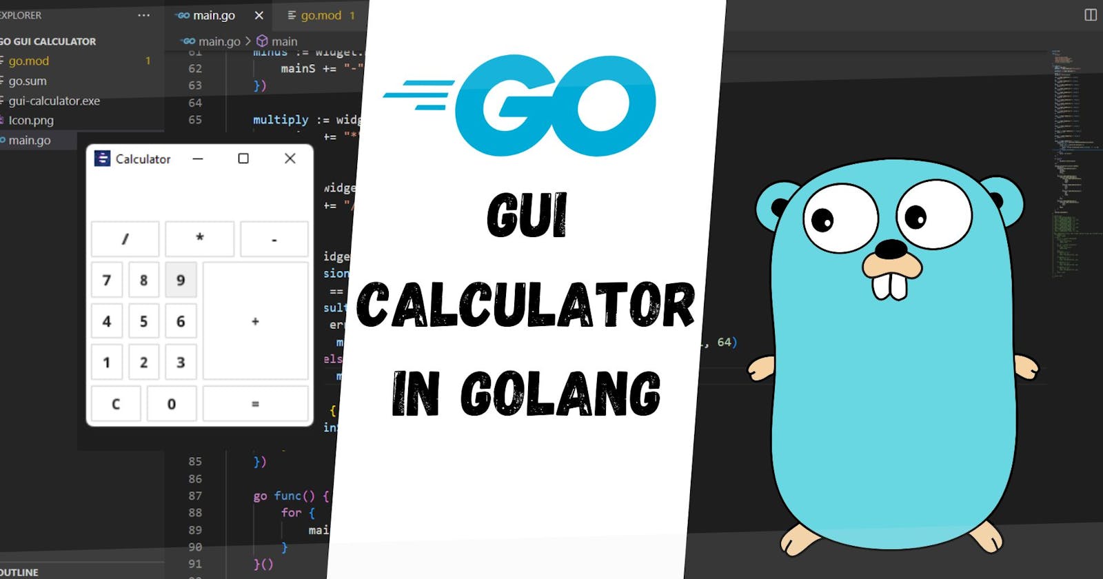 Build GUI Calculator In Golang