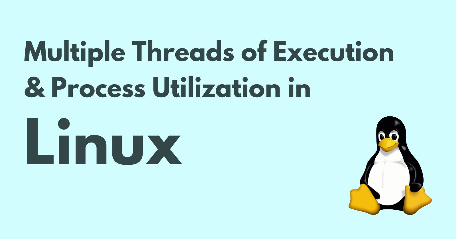 Multiple Threads of Execution & Process Utilization in Linux