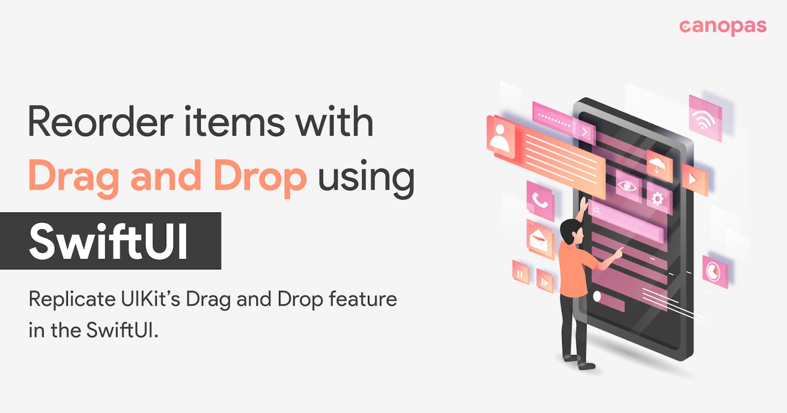 Reorder items with Drag and Drop using SwiftUI
