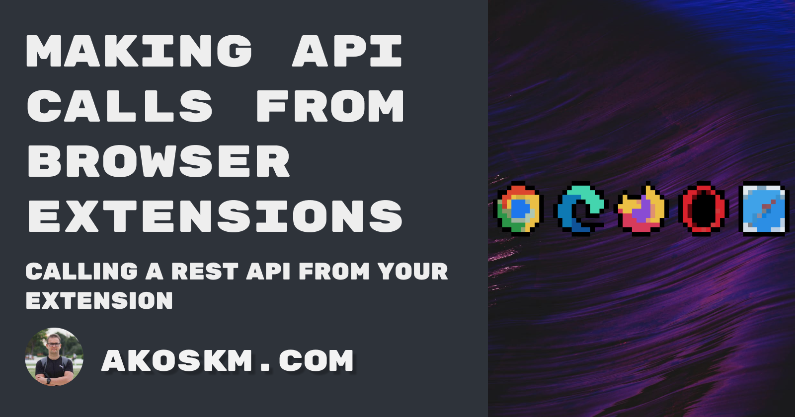 Make API Calls From Your Browser Extensions