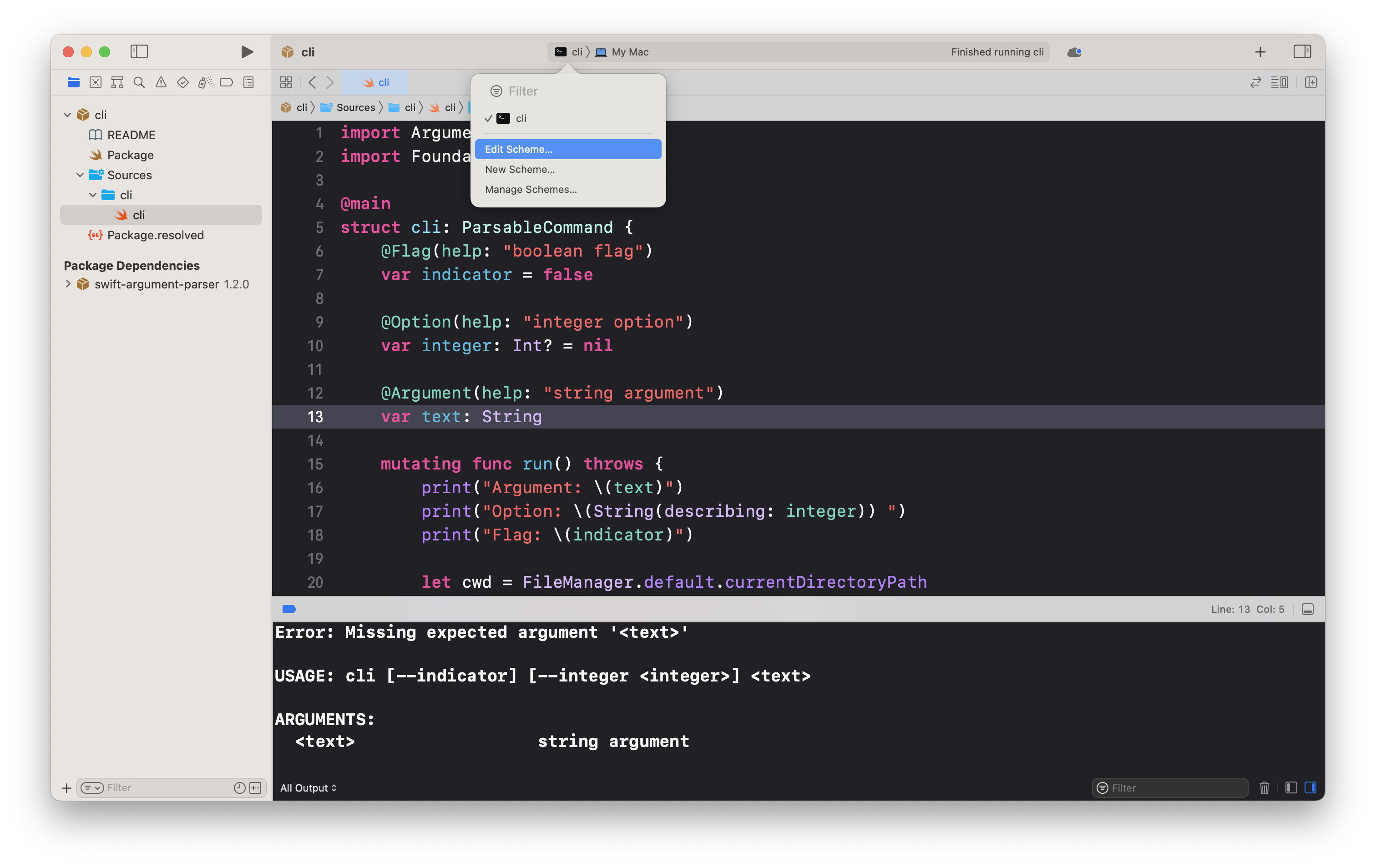command line tools for xcode 13.3.1