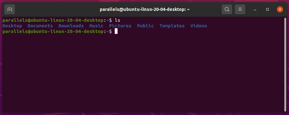 the terminal emulator in Ubuntu Desktop Environment