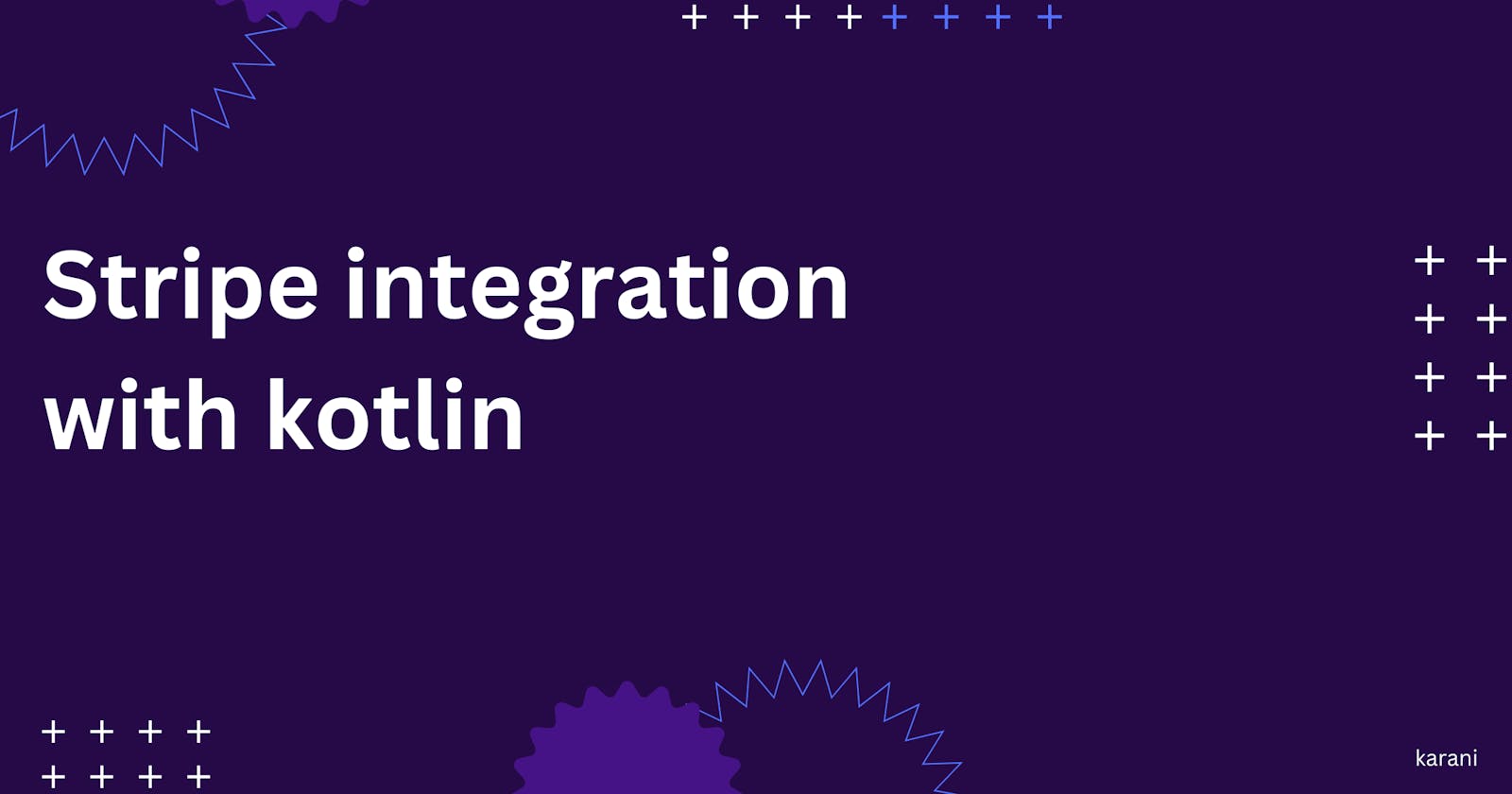 Stripe integration with kotlin and spring boot