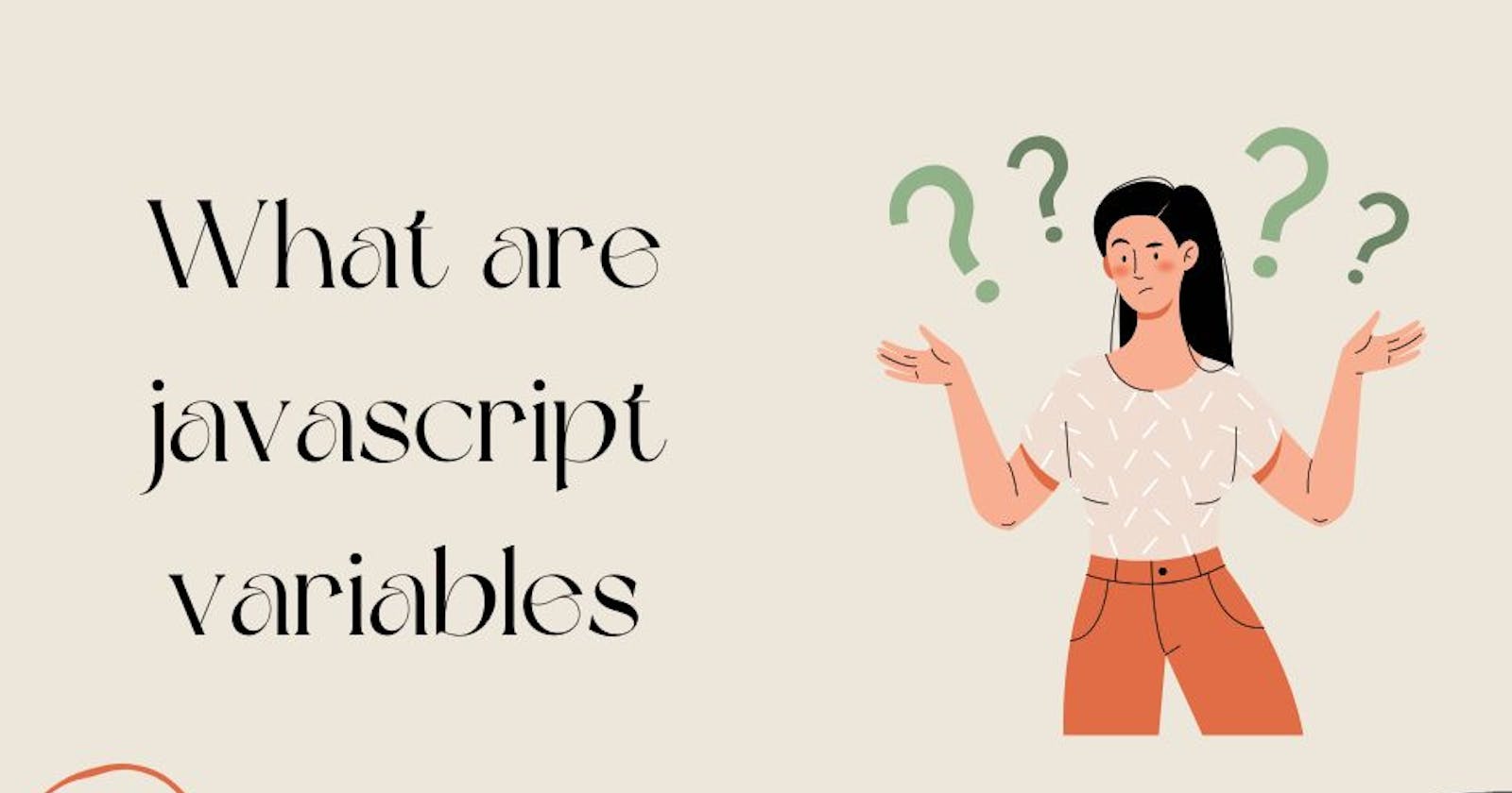 What Are Javascript Variables?