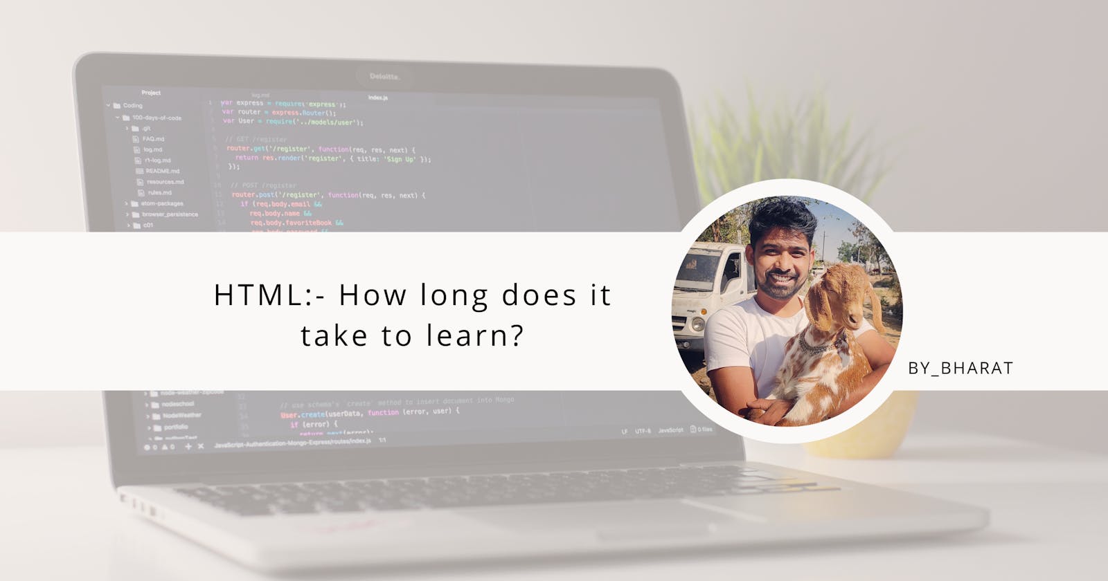 HTML ..How Long Does it Take to Learn?