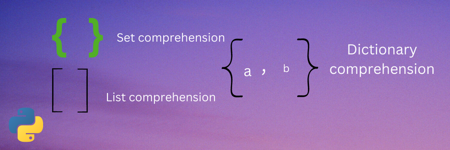 List, dictionary and set comprehension