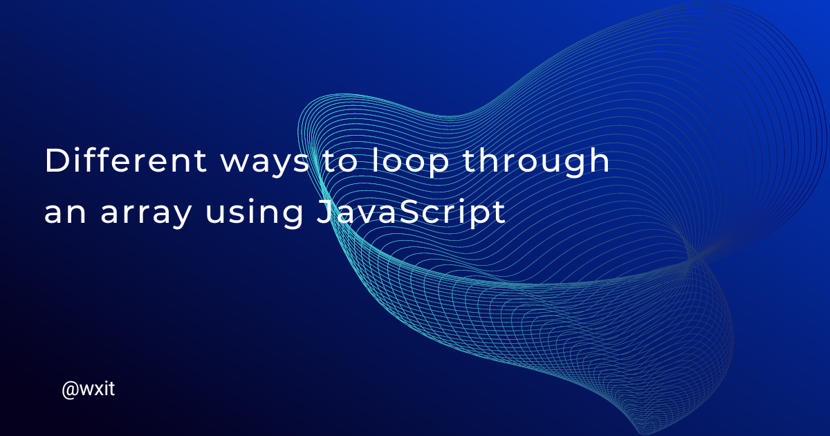 Loop Array JavaScript