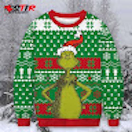 Grinch Ugly Christmas Sweater's photo