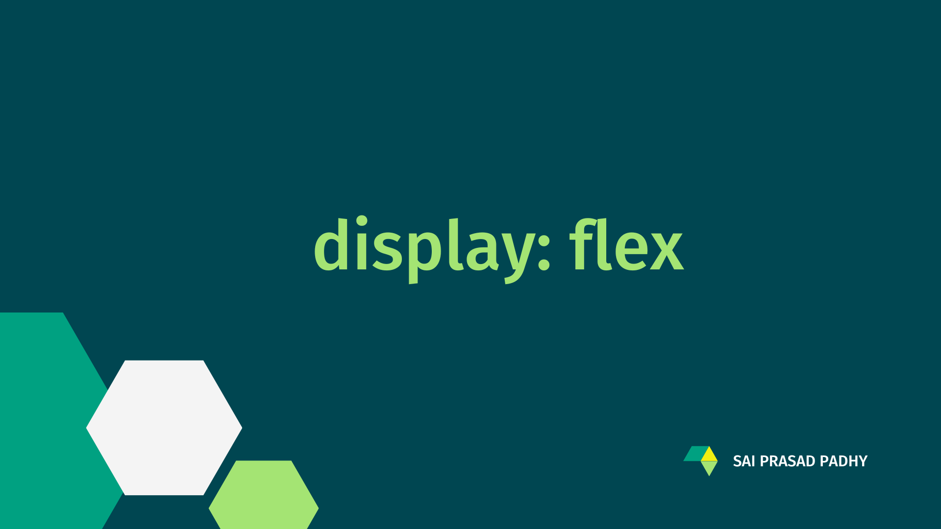 Flexbox made easy...