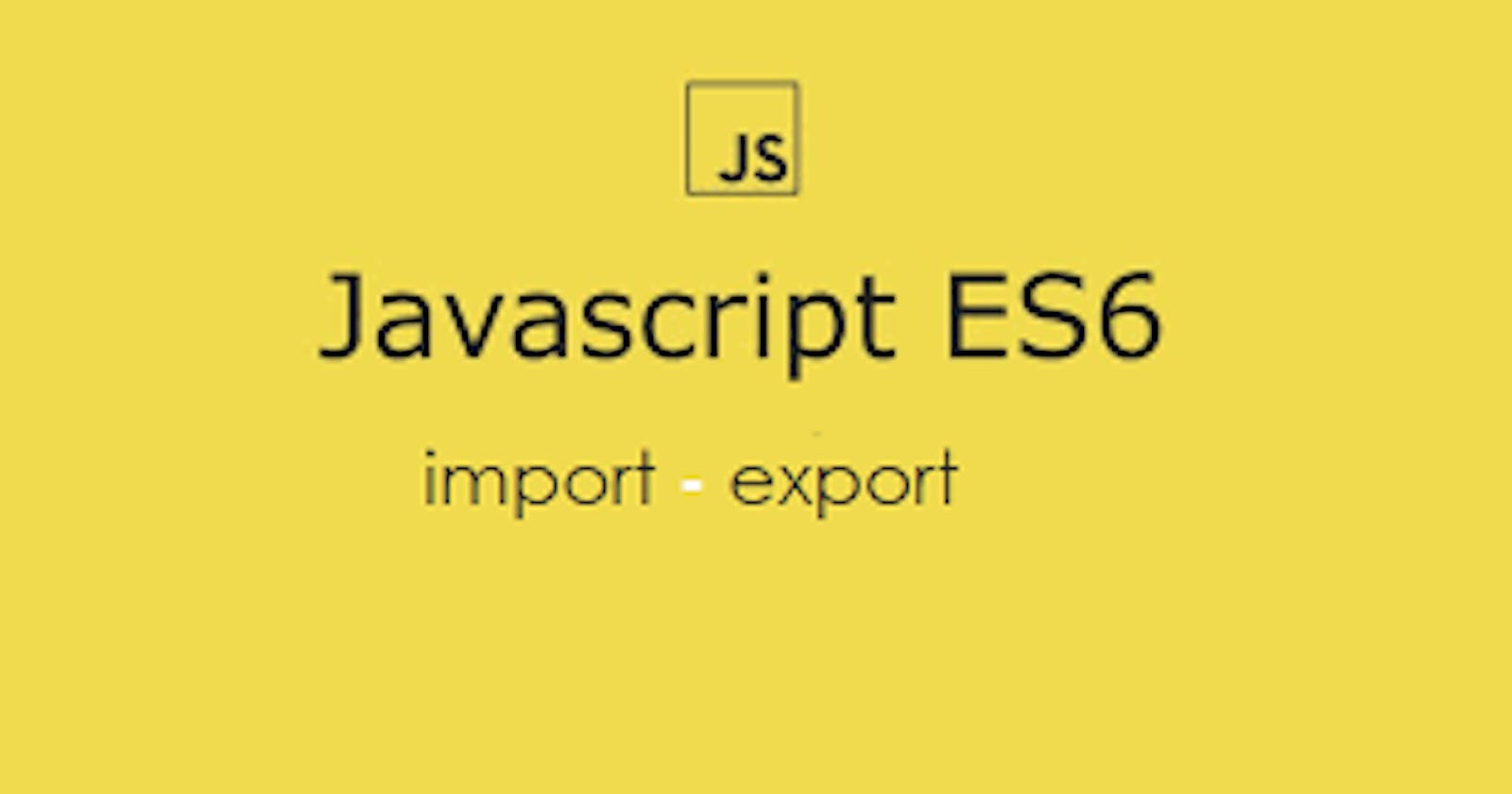 The requested module does not provide an export named in JS
