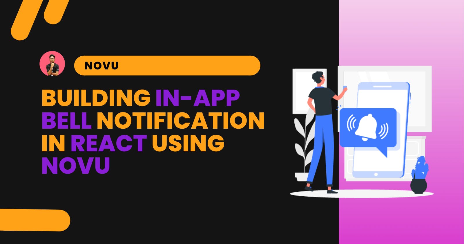 Building an In-App Bell Notification in React using Novu