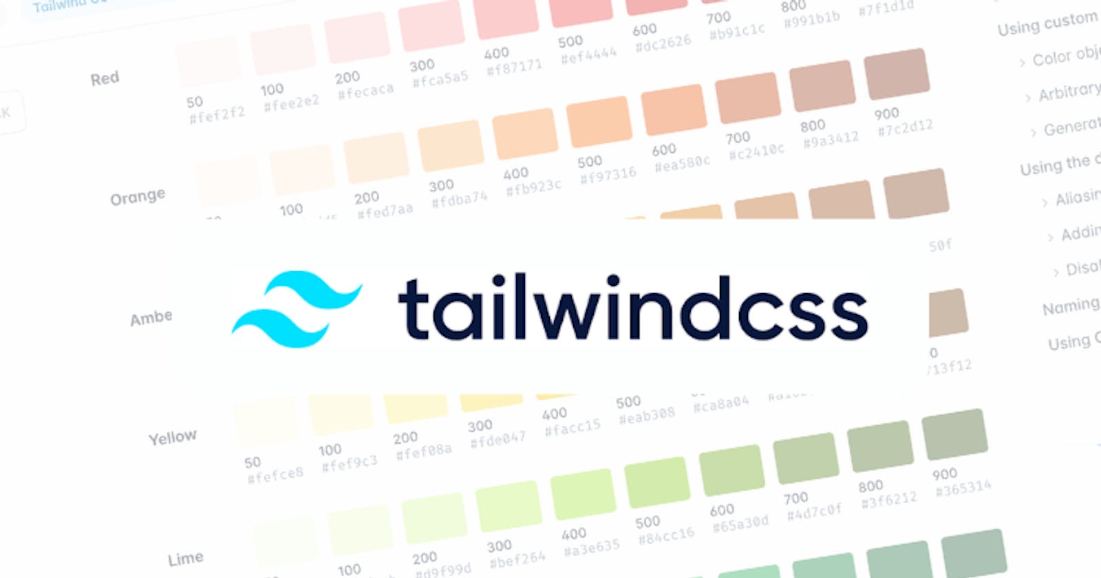 Colors with Tailwindcss