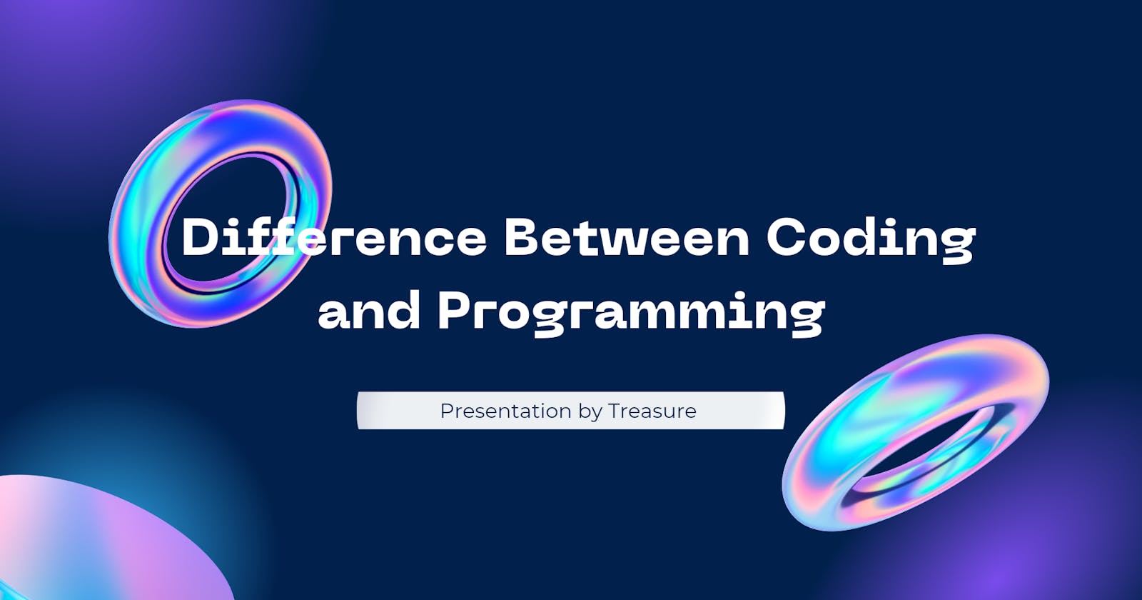 Difference between Coding and Programming