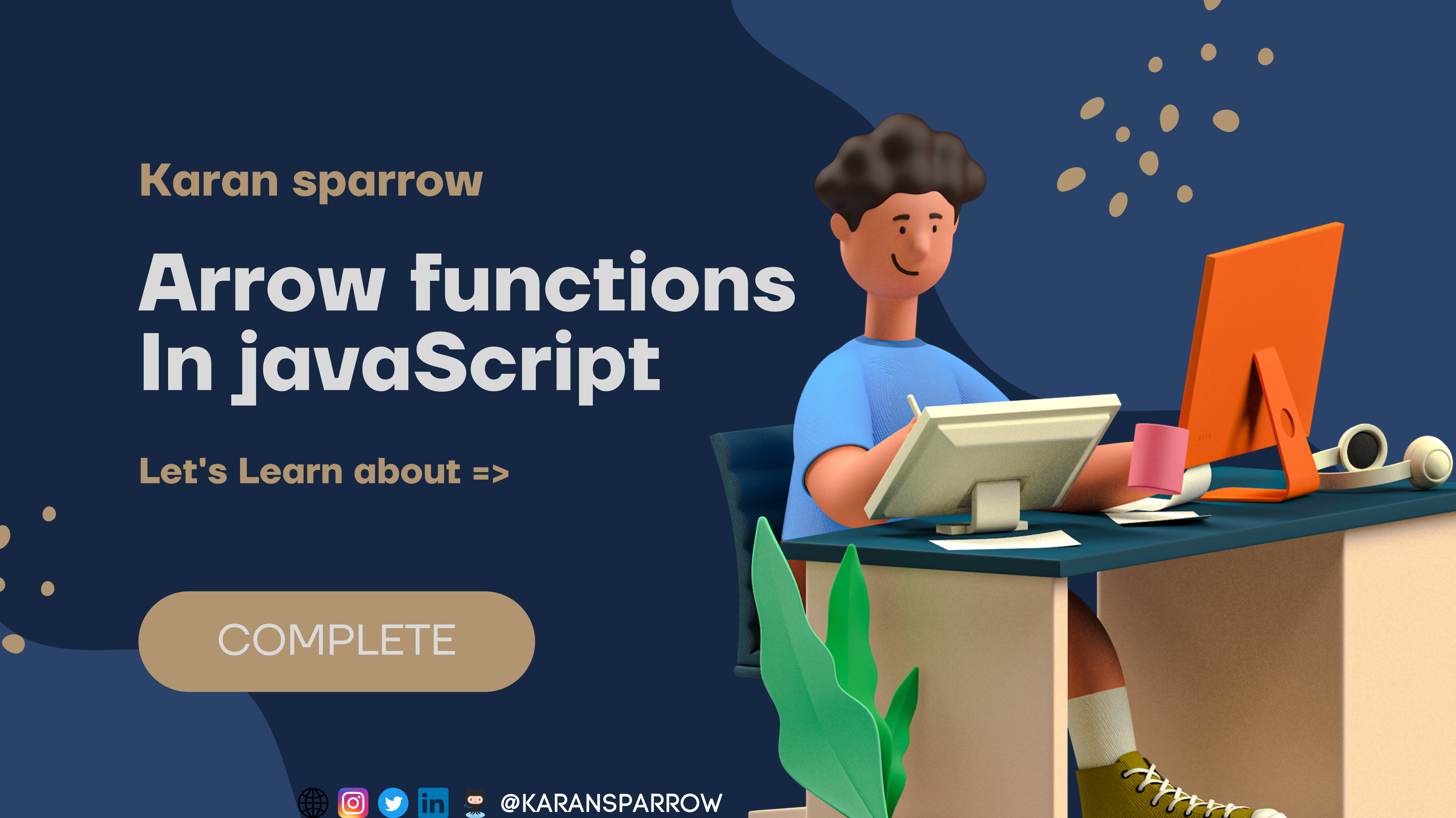 Arrow functions In javaScript (=>)