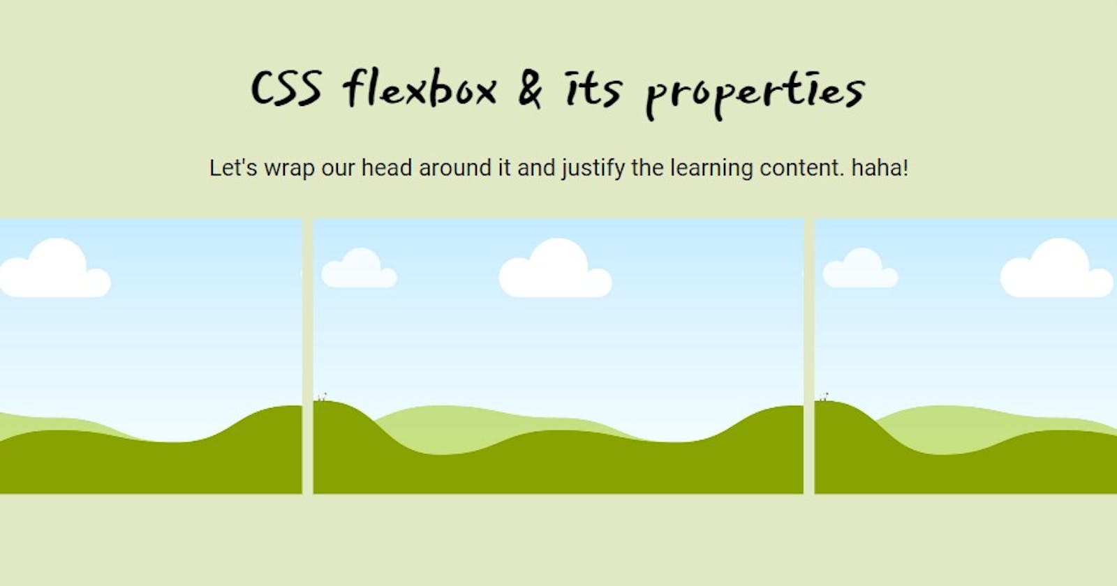 Understanding CSS flexbox