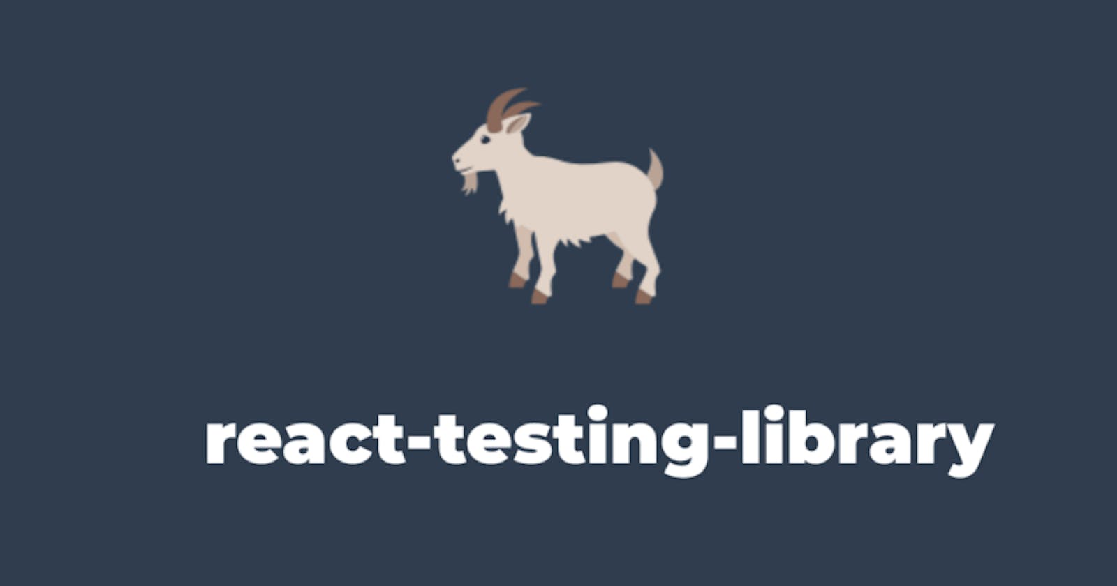 Testing React Apps (with Jest and React Testing Library)