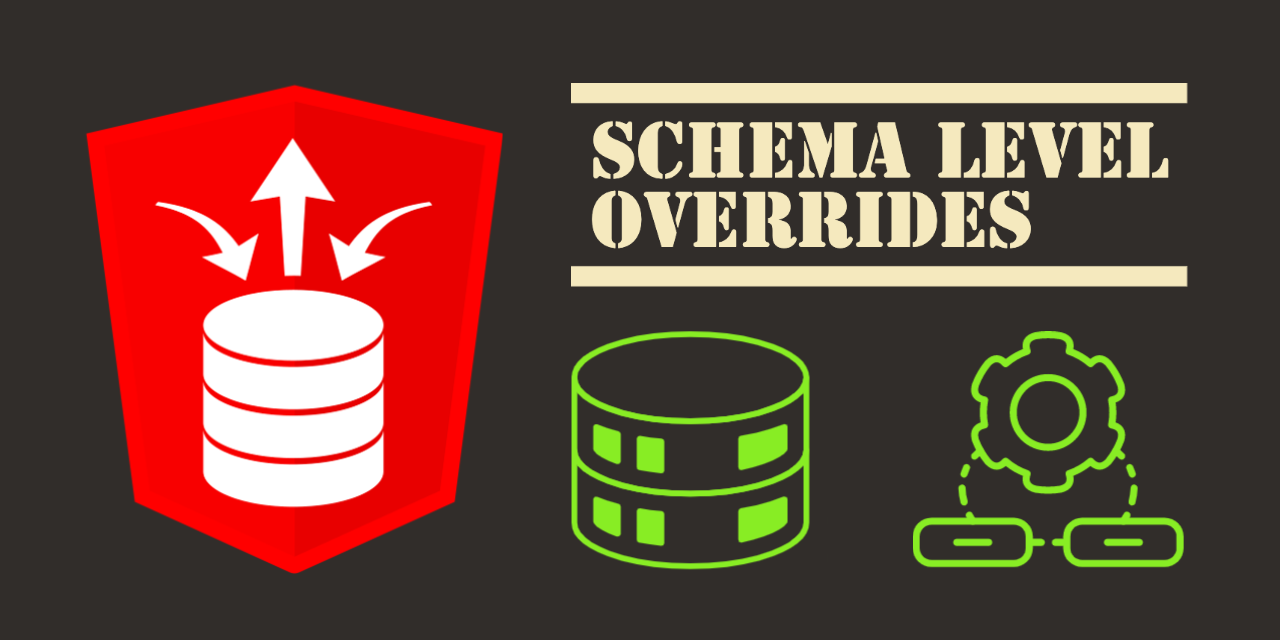 ORDS Schema Level Overrides