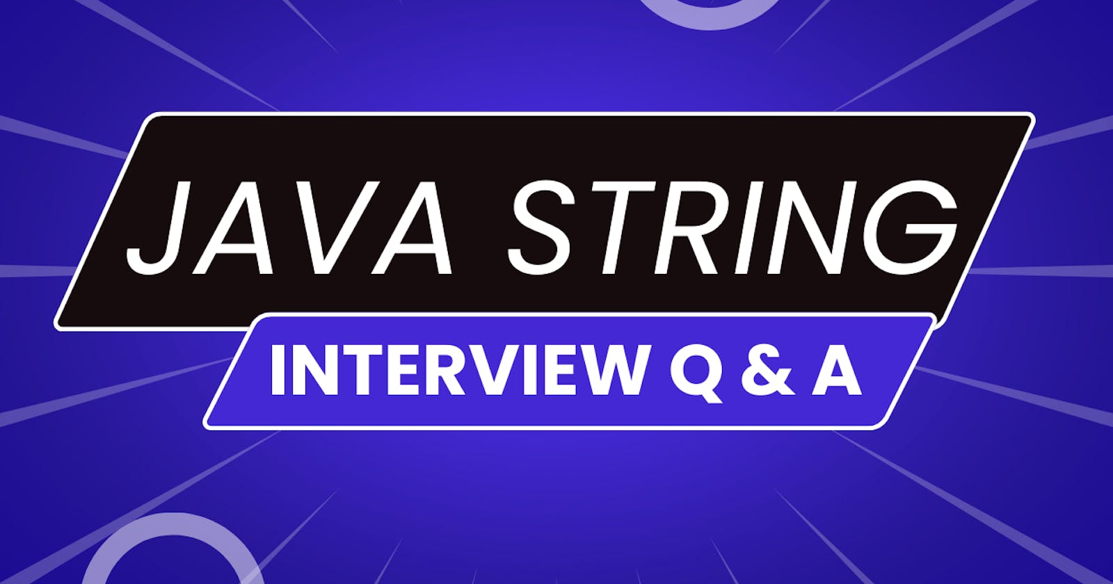 Top String Interview Questions & Answers