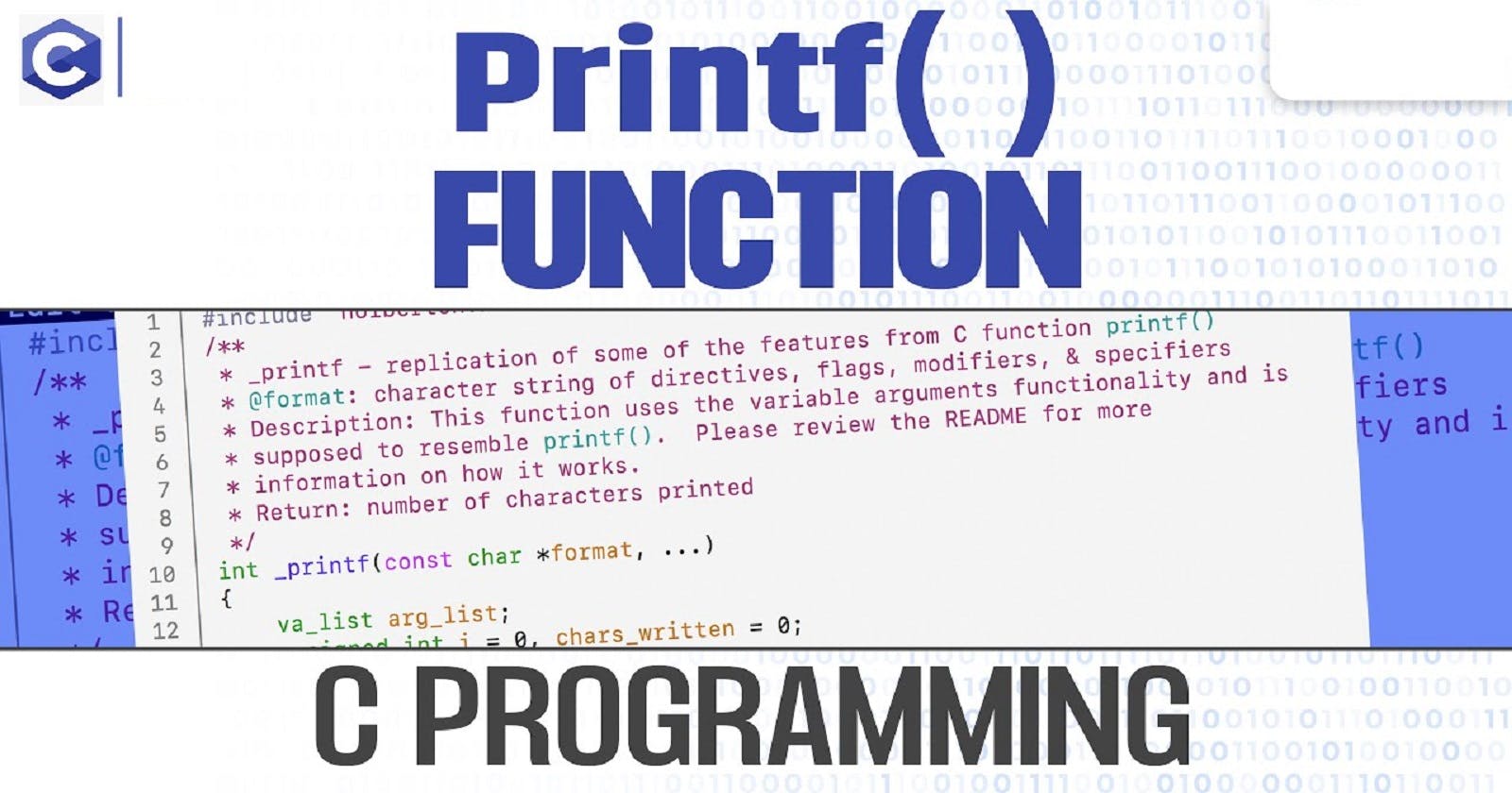 Printf(): C Library Function