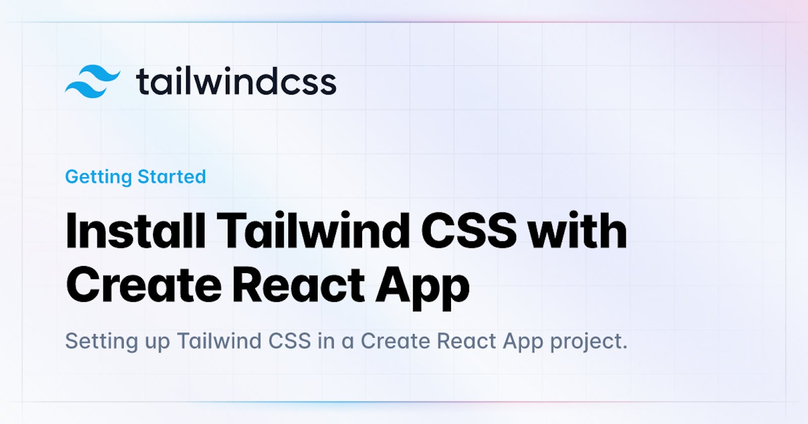 Use TailWindCSS in your react project