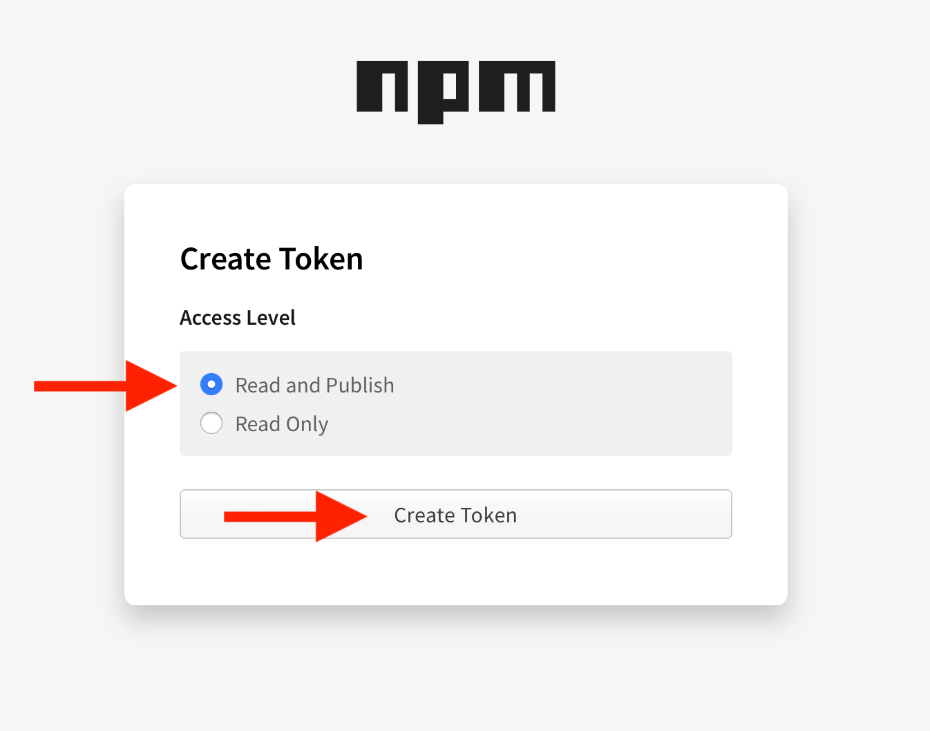 npm permissions