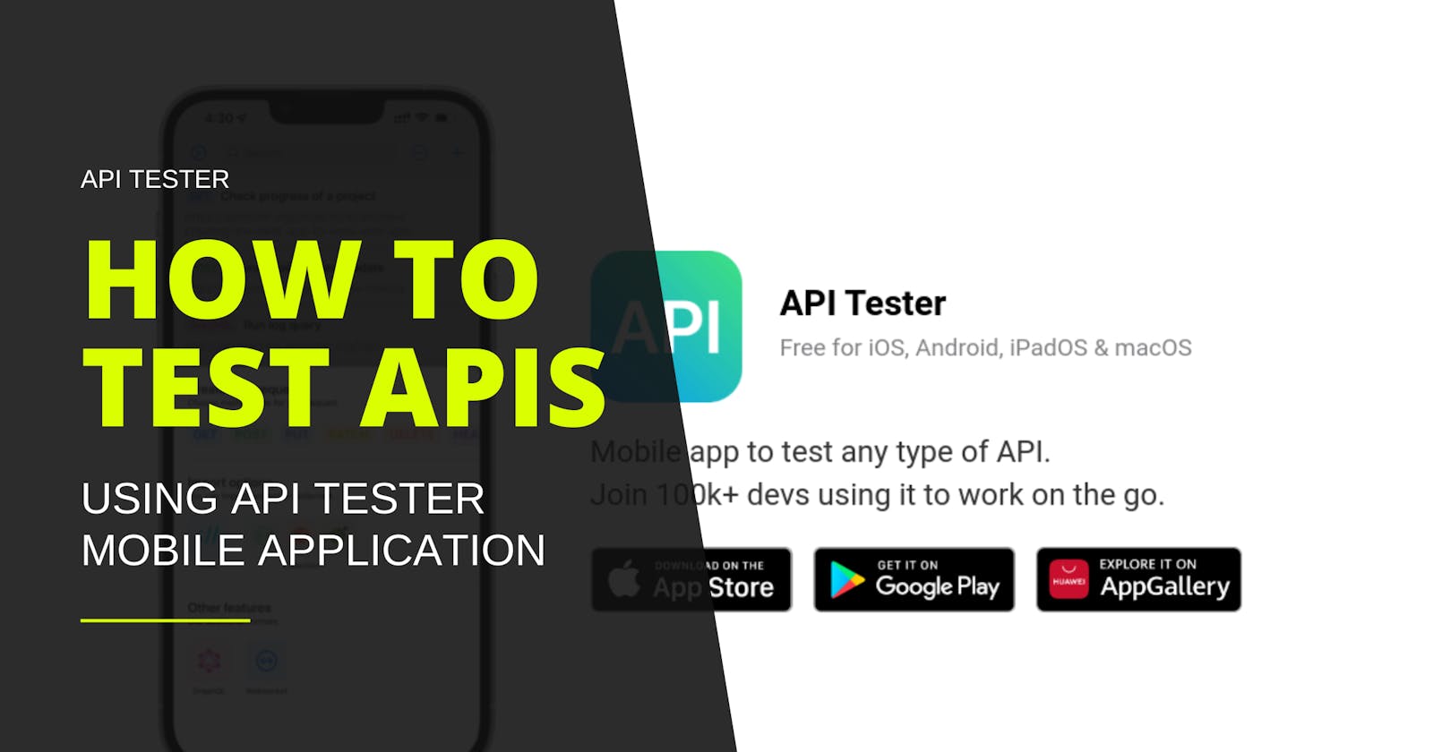 How to Test APIs on Mobile using API Tester