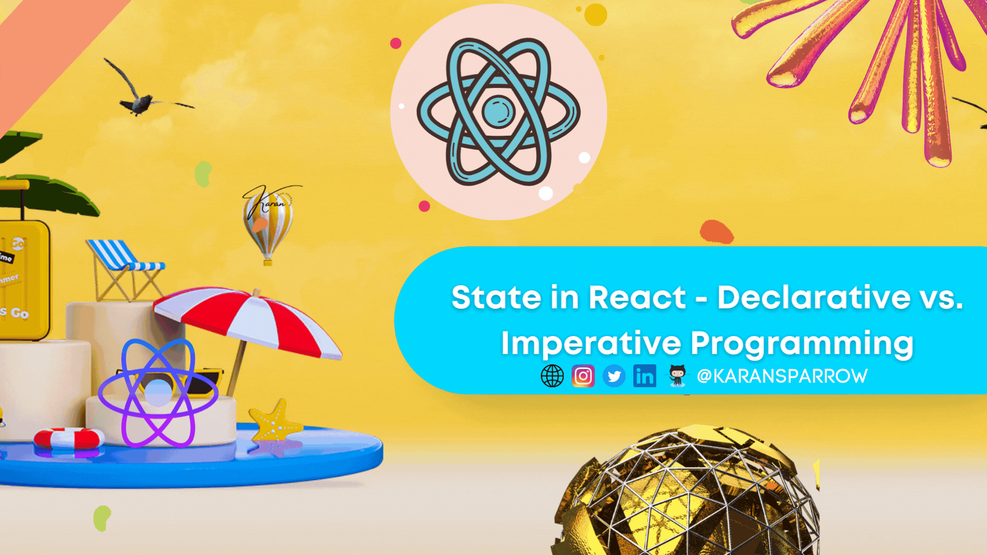 State in React - Declarative vs. Imperative Programming