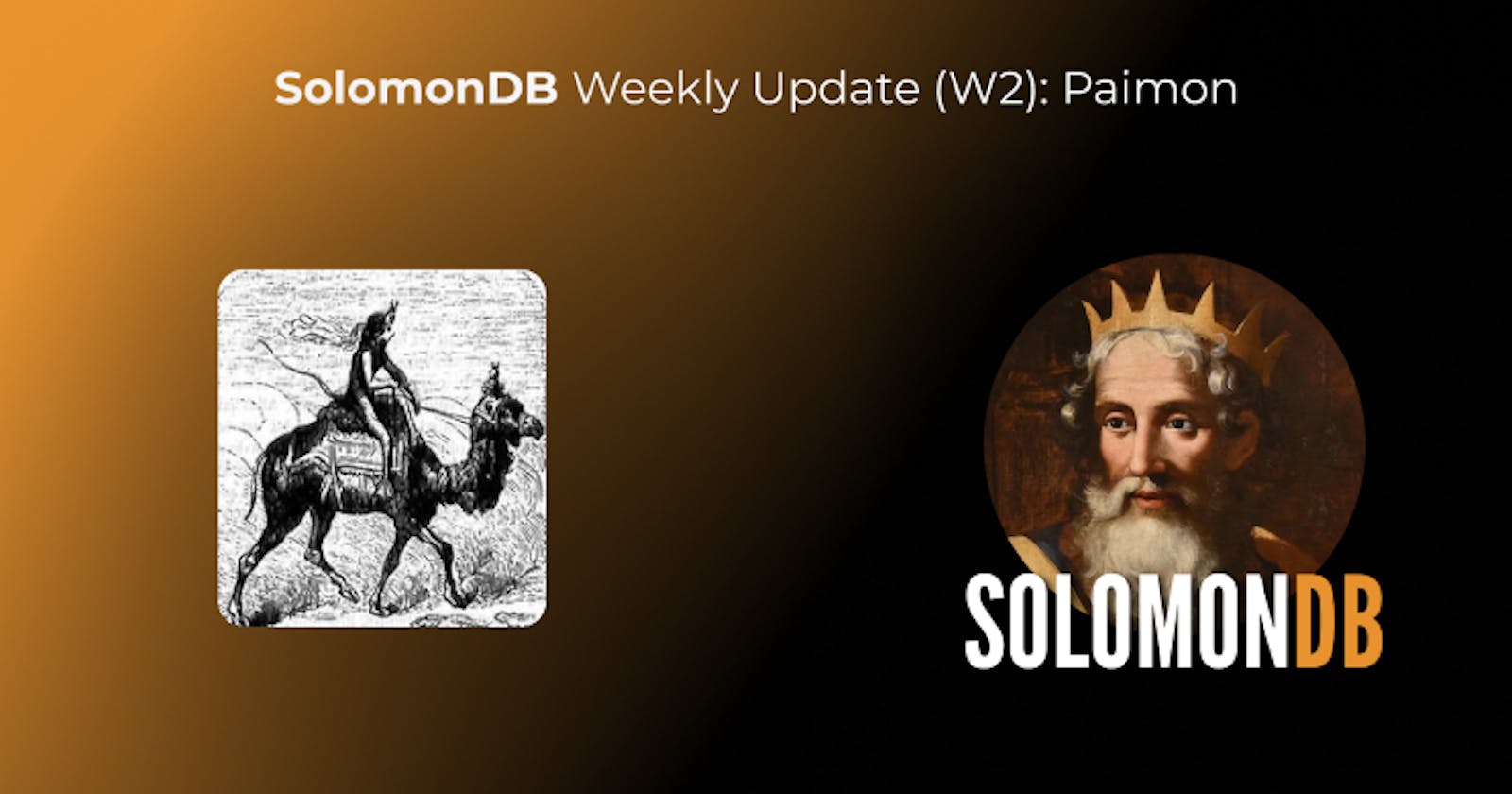 SolomonDB Weekly Update (#2): Palmon
