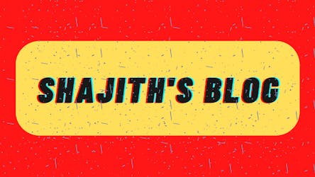 Shajith's Blog